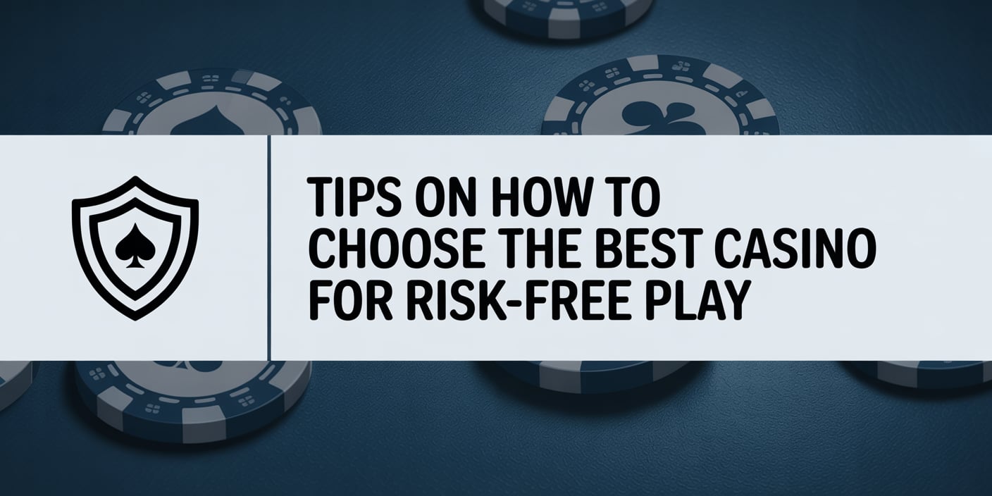Tips on How to Choose the Best Casino for Risk-Free Play